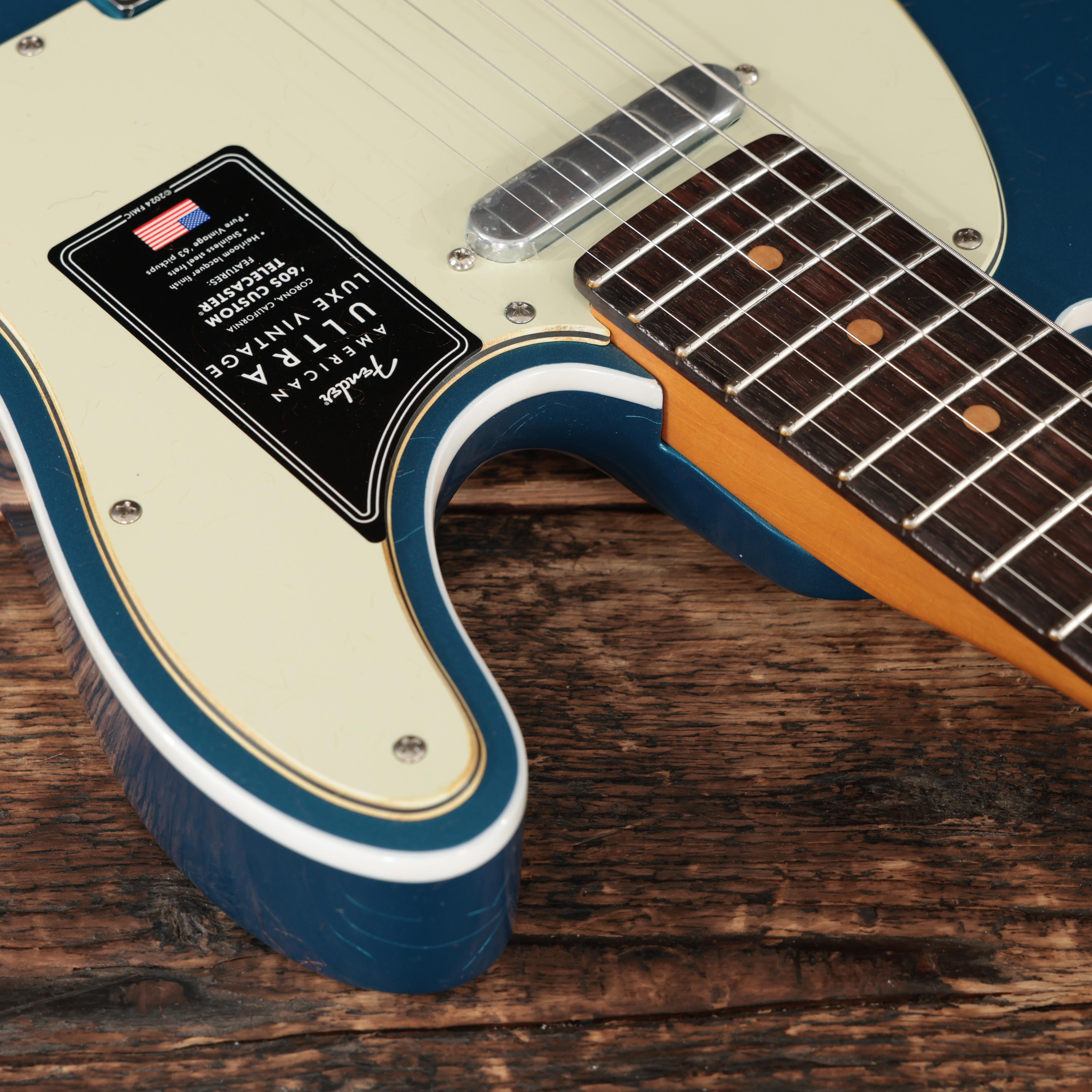 Fender American Ultra Luxe Vintage '60s Telecaster Custom in Lake